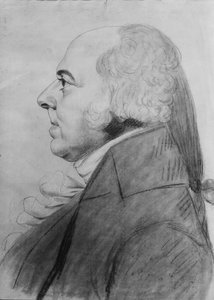 John Adams, 1800-1801 door Charles Balthazar Julien Févret de Saint Mémin