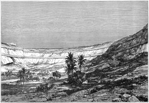 De Kasr-el-jebel Cirque, Syrië, c1890