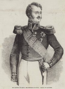Zijne Keizerlijke Majesteit, de Keizer van Rusland door Charles Baugniet