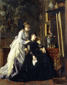 Herinneringen door Charles Baugniet