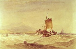 Donegal Bay, c.1841 door Charles Bentley