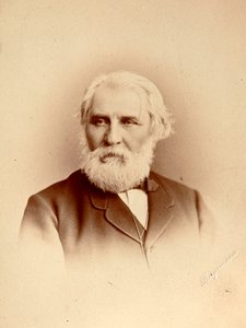 Ivan Toergenjev, Russische auteur, late 19e eeuw door Charles Bergamasco
