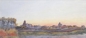 Moret-sur-Loing door Charles Bernier