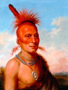 Sharitarish (goddeloos opperhoofd), Pawnee door Charles Bird King