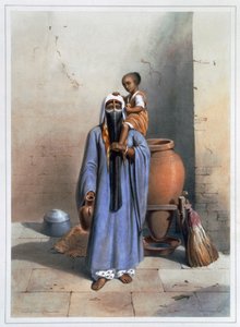 Fellah vrouw en kind, 1848