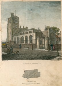 Lambeth Kerk door Charles Burton