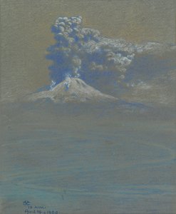 Een Regen van As op Ottaviano, 1906 door Charles Caryl Coleman