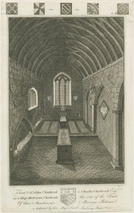 Mavesyn Ridware - Mortuarium Kapel van de Mavesyns door Charles Chadwick