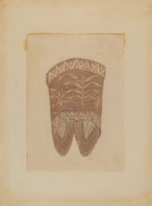 Berkenbast Cape Kraag door Charles Charon