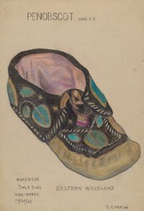 Mocassin door Charles Charon