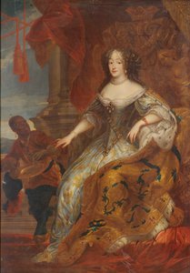 Marie Jeanne Baptiste 1644-1724, Hertogin van Savoye, 17e eeuw door Charles Claude Dauphin