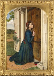 De vrome jeugd van Sint-Elizabeth van Hongarije, 1852 door Charles Collins