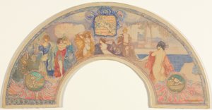 Souvenir van Sevilla, 1905 door Charles Edward Conder
