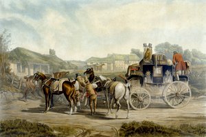 Paarden wisselen, uit 