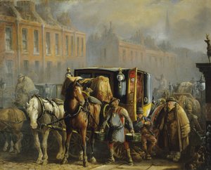 Een Londense Taxi door Charles Cooper Henderson