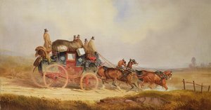 De Londen naar Louth Royal Mail