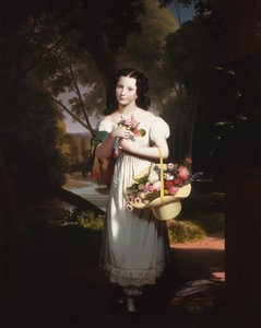 Klein Meisje met Bloemen Amelia Palmer