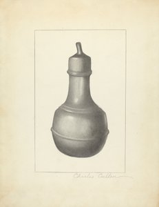 Tinnen Voedingsfles door Charles Cullen