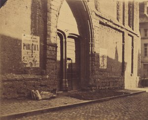 [Deur van Predikheevenkerk, Gent, België], ca. 1858 door Charles D