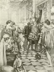 Rigoletto, Act I scène i door Charles D. Graves
