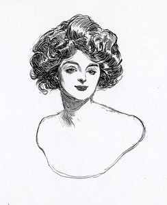 Een Gibson Meisje, c.1902