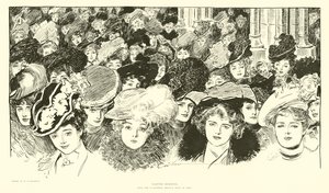 Paasochtend, vanuit het oogpunt van gevoelige personen door Charles Dana Gibson