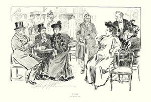 In Parijs door Charles Dana Gibson