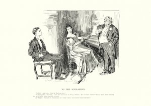 Geen Gratis Beurzen door Charles Dana Gibson