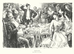 Verleiding, net voordat het te laat is door Charles Dana Gibson