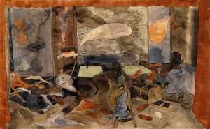 Dood van gravin Gerschutz Lulu door Charles Demuth