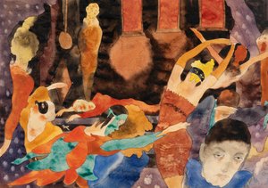Het Masker van de Rode Dood door Charles Demuth