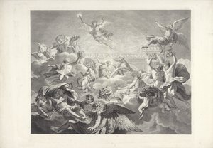 Phaëton en Apollo door Charles Dupuis