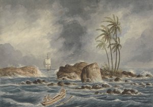 Point de Galle, Ceylon (Sri Lanka) door Charles Dyce