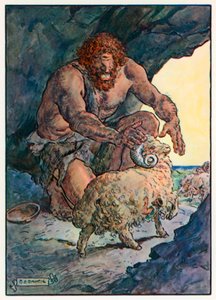  door Charles Edmund (after) Brock