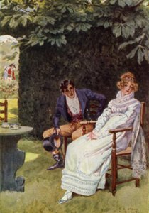 Illustratie voor The Amateur Gentleman door Jeffery Farnol