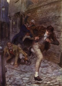 Illustratie voor The Amateur Gentleman door Jeffery Farnol