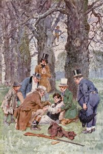 Illustratie voor The Pickwick Papers door Charles Dickens