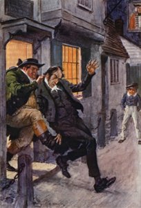 Illustratie voor The Pickwick Papers door Charles Dickens door Charles Edmund (after) Brock