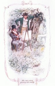 Zijn eigen visioenen worden werkelijkheid door Charles Edmund Brock