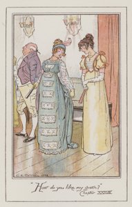 Illustratie voor Emma door Jane Austen door Charles Edmund Brock