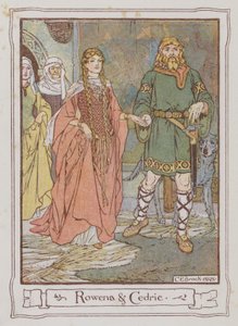 Illustratie voor Ivanhoe door Sir Walter Scott door Charles Edmund Brock