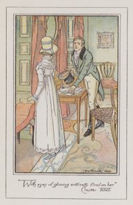 Illustratie voor Persuasion door Charles Edmund Brock