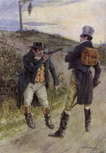 Illustratie voor The Broad Highway a Romance of Kent door Charles Edmund Brock