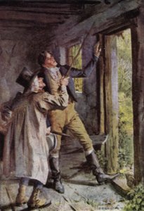 Illustratie voor The Broad Highway a Romance of Kent door Charles Edmund Brock