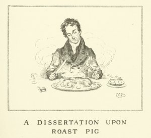 Illustratie voor The Essays of Elia door Charles Lamb door Charles Edmund Brock