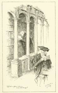 Illustratie voor The Essays of Elia door Charles Lamb (gravure) door Charles Edmund Brock