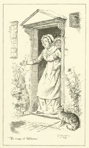 Illustratie voor The Essays of Elia door Charles Lamb (gravure)
