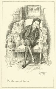 Illustratie voor De Essays van Elia door Charles Lamb door Charles Edmund Brock