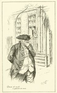 Illustratie voor The Essays of Elia door Charles Lamb door Charles Edmund Brock