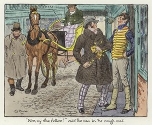 Illustratie voor de Pickwick Papers door Charles Edmund Brock